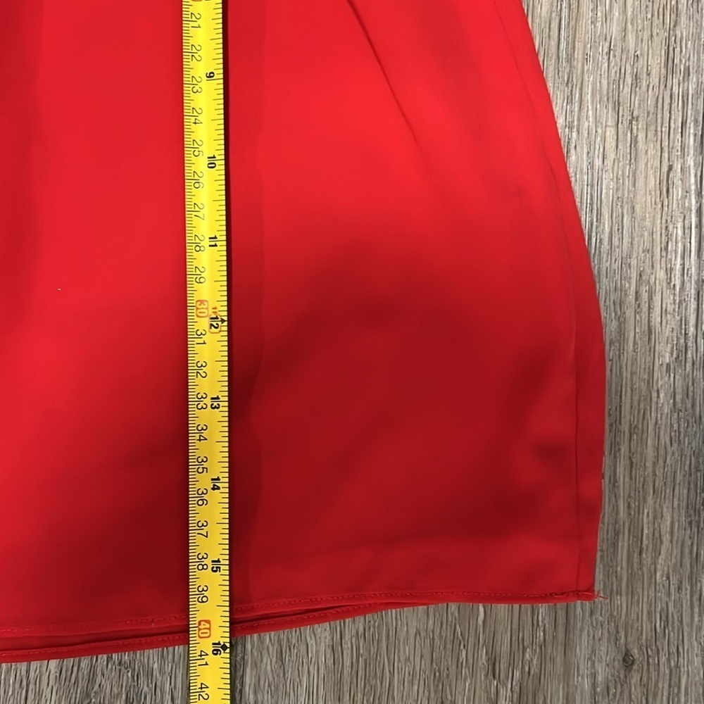 Aritzia Babaton Chagall Blouse in Red - Picture 10 of 13